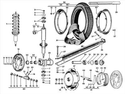 Rear suspension - Wheel